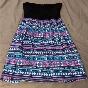 Roxy strapless dress